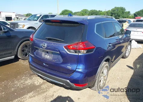 2017 Nissan Rogue Sv из США, поврежденный, VIN KNMAT2MT1HP591583